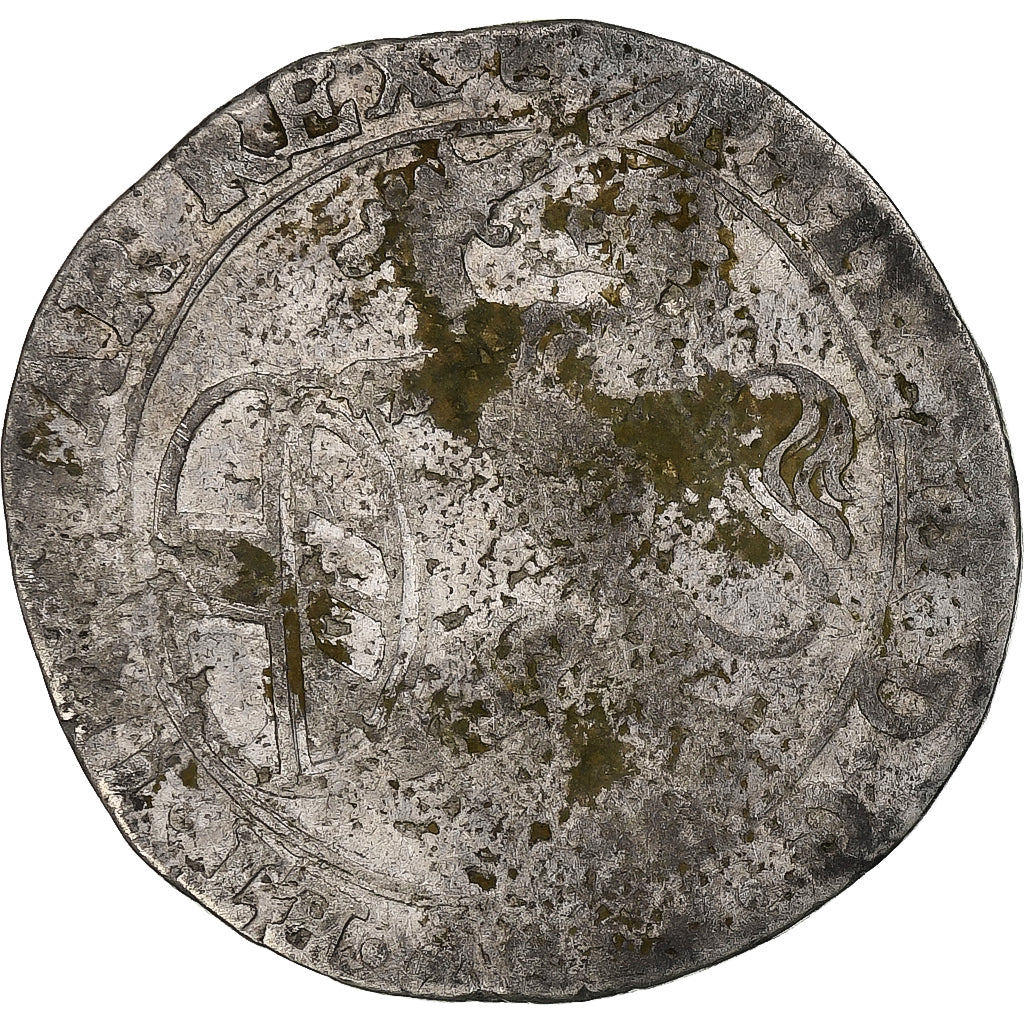 Spanish Netherlands, Duchy of Brabant, Philip IV, Escalin, 1624, Silver