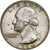 United States, Washington Quarter, 1964, Philadelphia, Silver, EF(40-45)