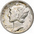Vereinigte Staaten, Mercury Dime, 1942, Philadelphia, Silber, SS, KM:140
