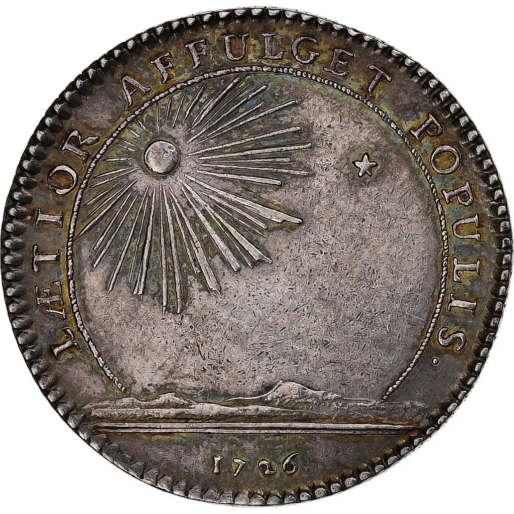 France, Token, Marie Lesczinska, Maison de la Reine, 1726, Silver, AU(50-53)