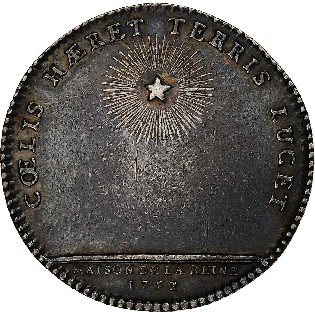 Frankreich, betaalpenning, Marie Lesczinska, Maison de la Reine, 1752, Silber