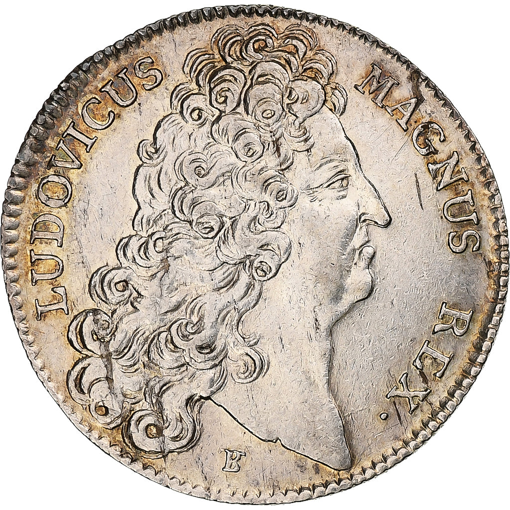 Frankreich, betaalpenning, Louis XIV, Cuncta Ministrat, ca. 1712, Silber, SS+