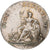 Francia, zeton, Louis XIV, Cuncta Ministrat, ca. 1712, Plata, MBC+