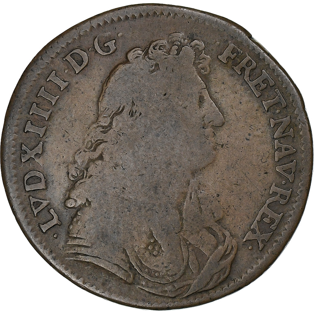 France, Jeton, Louis XIV, Victoire de Seneffe, 1675, Cuivre, TB, Feuardent:14736