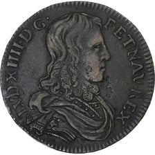 France, Token, Louis XIV, Réforme de la justice, Copper, EF(40-45)