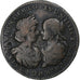 France, Token, Louis XIV, L'île des faisans, Copper, VF(30-35), Feuardent:13027