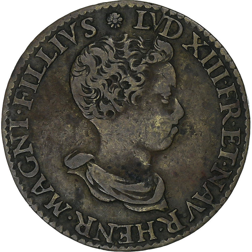 Frankreich, betaalpenning, Louis XIII, Sous le règne de Henri IV, Messing, SS
