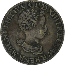 Frankreich, betaalpenning, Louis XIII, Sous le règne de Henri IV, Messing, SS