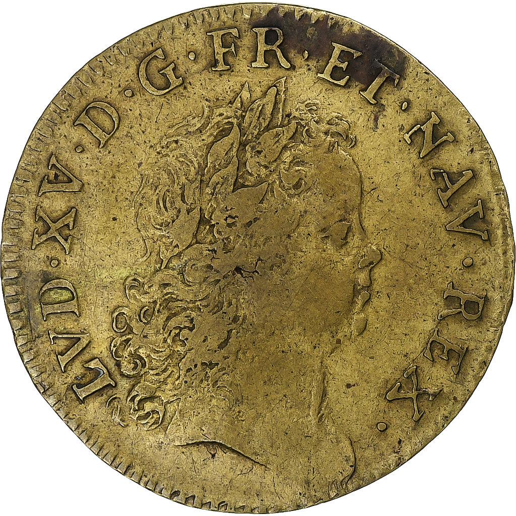 Frankreich, betaalpenning, Louis XV, La prise de Fontarabie (pays Basque)