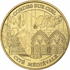 França, Tourist token, Cordes-sur-Ciel, 2005, MDP, Nordic gold, MS(63)