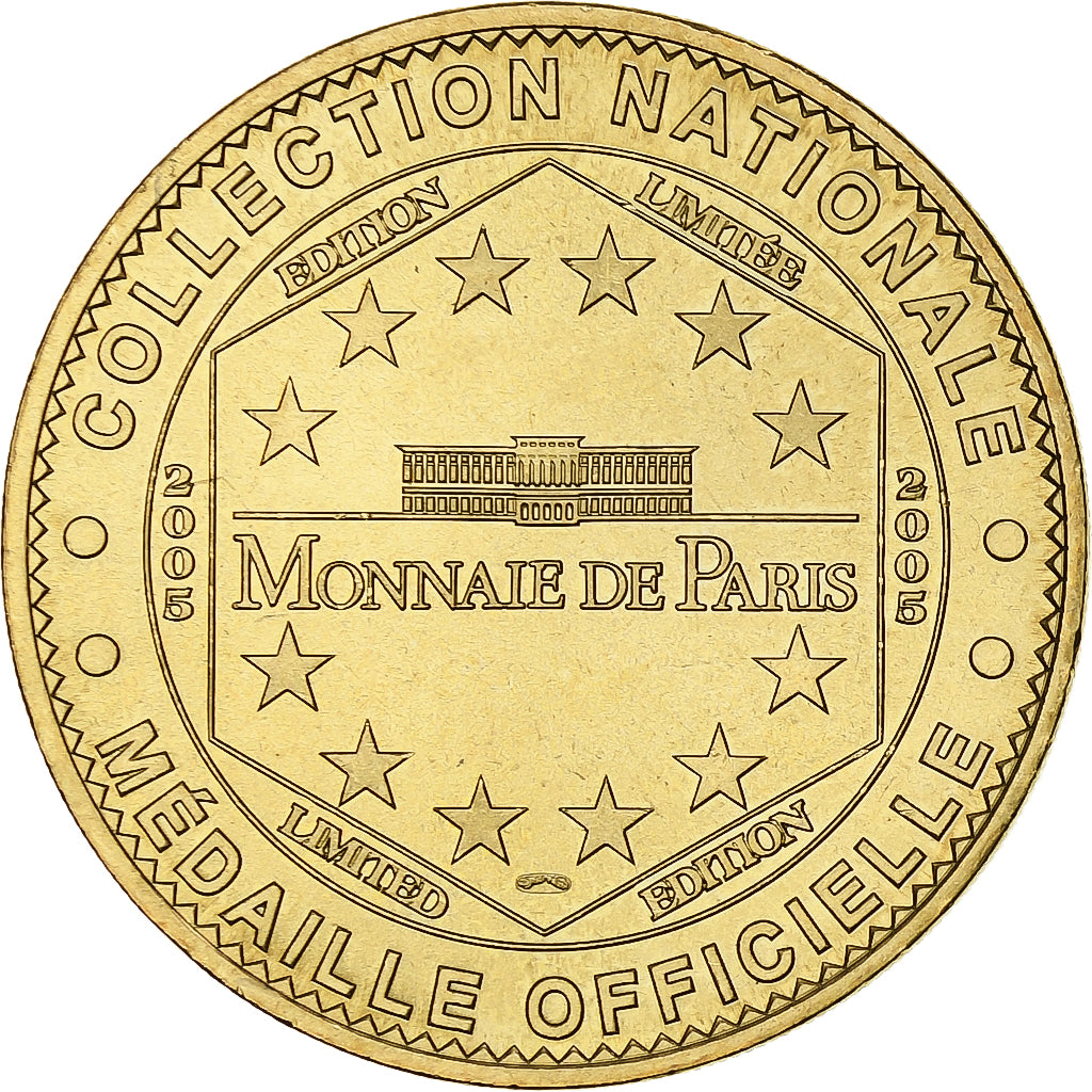 França, Tourist token, Cordes-sur-Ciel, 2005, MDP, Nordic gold, MS(63)