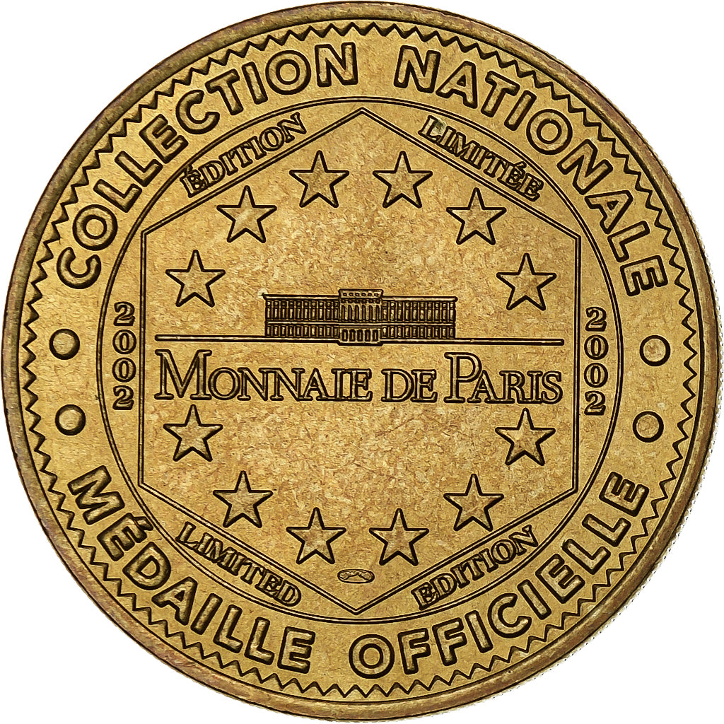 Frankreich, Tourist token, La roche de Solutré, 2002, MDP, Nordic gold, UNZ