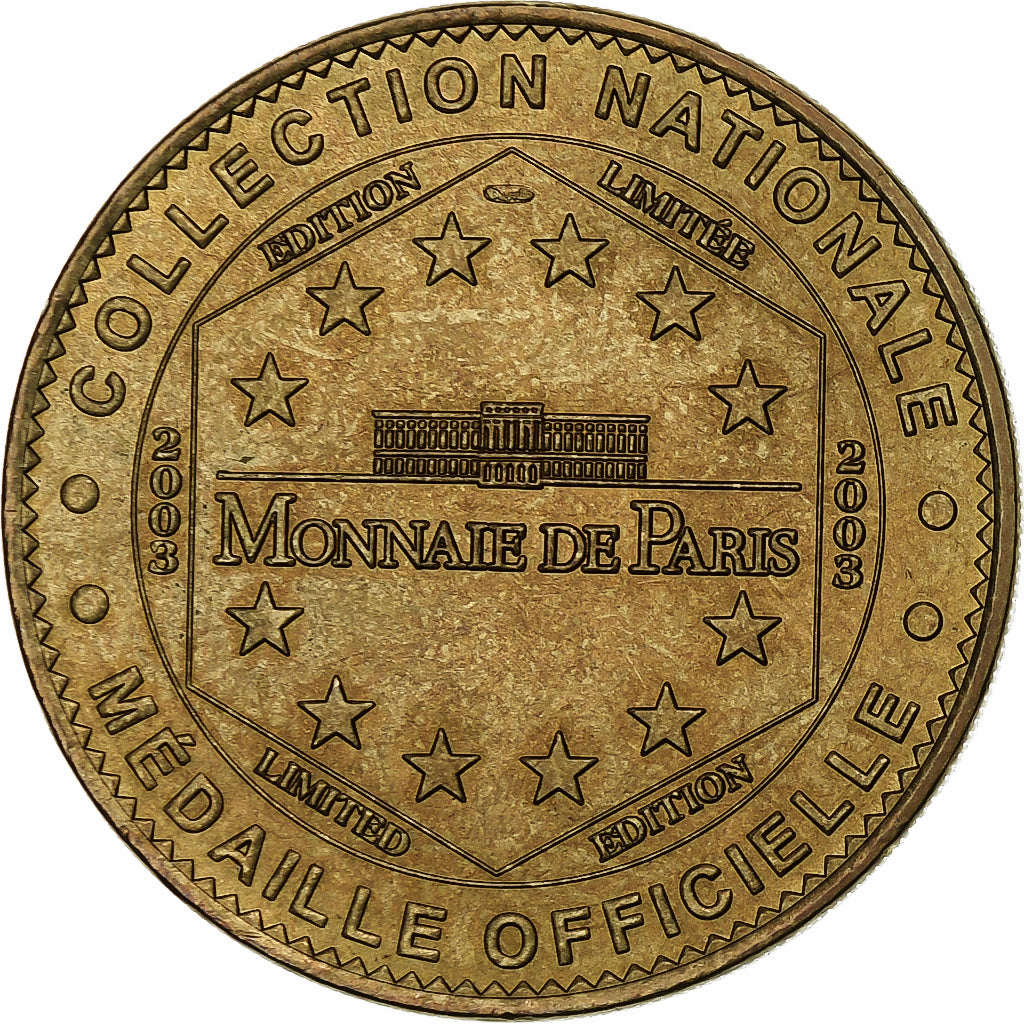 France, Tourist token, Tour Montparnasse, 2003, MDP, Nordic gold, AU(55-58)