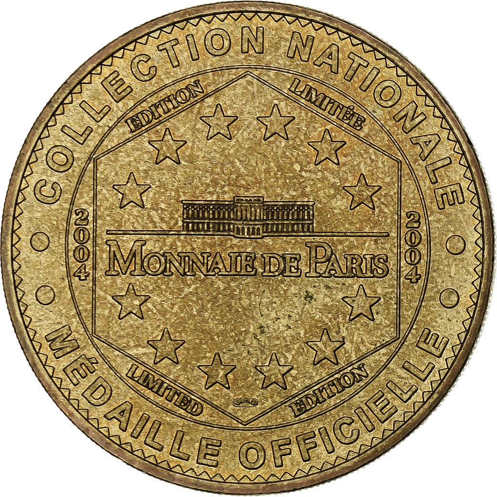 Francia, Tourist token, Fantasyland, 2004, MDP, Nordic gold, EBC