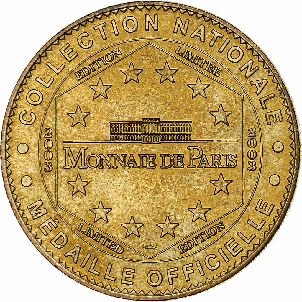France, Tourist token, Cité des Sciences, Géode-Argonaute, 2003, MDP, Nordic