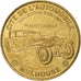 France, Tourist token, Cité de l'automobile, 2007, MDP, Nordic gold, AU(55-58)