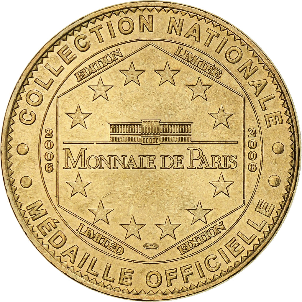 France, Tourist token, Musée EDF de Mulhouse, 2006, MDP, Nordic gold, MS(60-62)