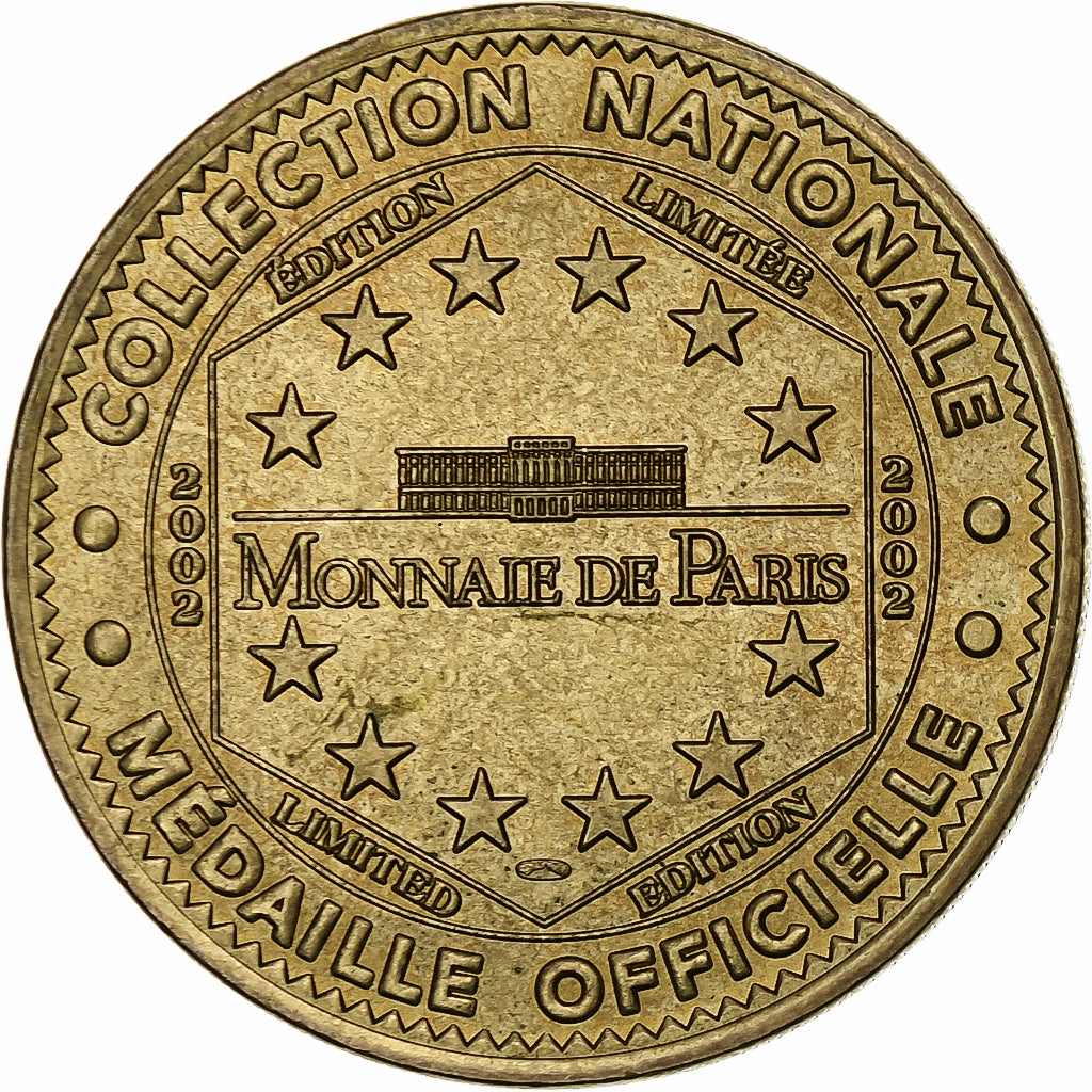 France, Jeton touristique, Musée National de l'Automobile, 2002, MDP, Or