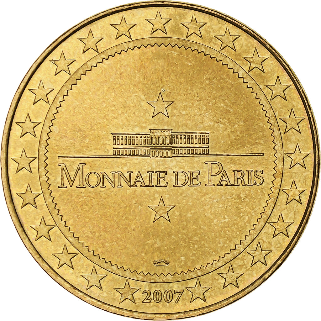 Francia, Tourist token, Redoute Marie-Thérèse, 2007, MDP, Nordic gold, SPL-