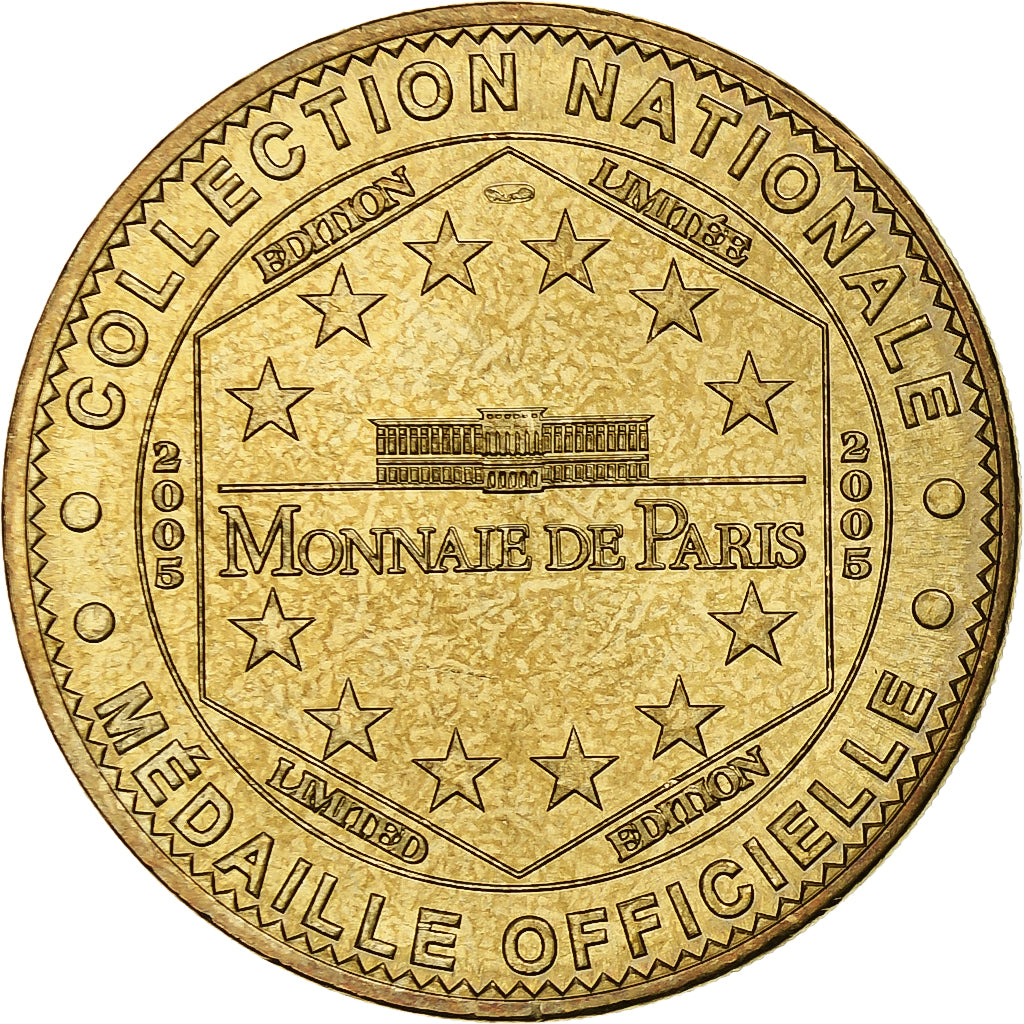France, Tourist token, Provins, cité médiévale, 2005, MDP, Nordic gold