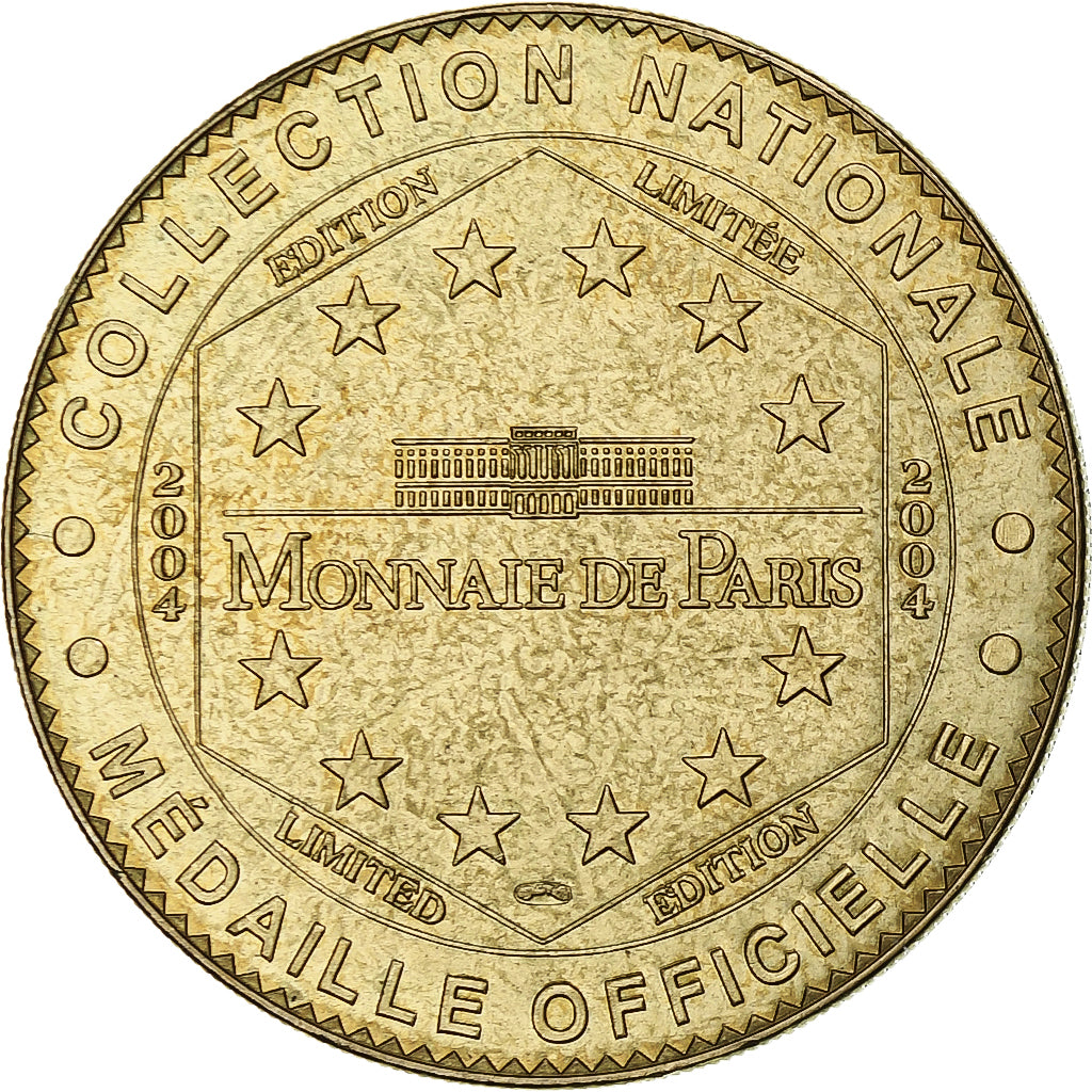 Francia, Tourist token, Disneyland Paris, 2004, MDP, Nordic gold, SPL-