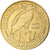 France, Tourist token, Rocher des aigles, Rocamadour, 2007, MDP, Nordic gold