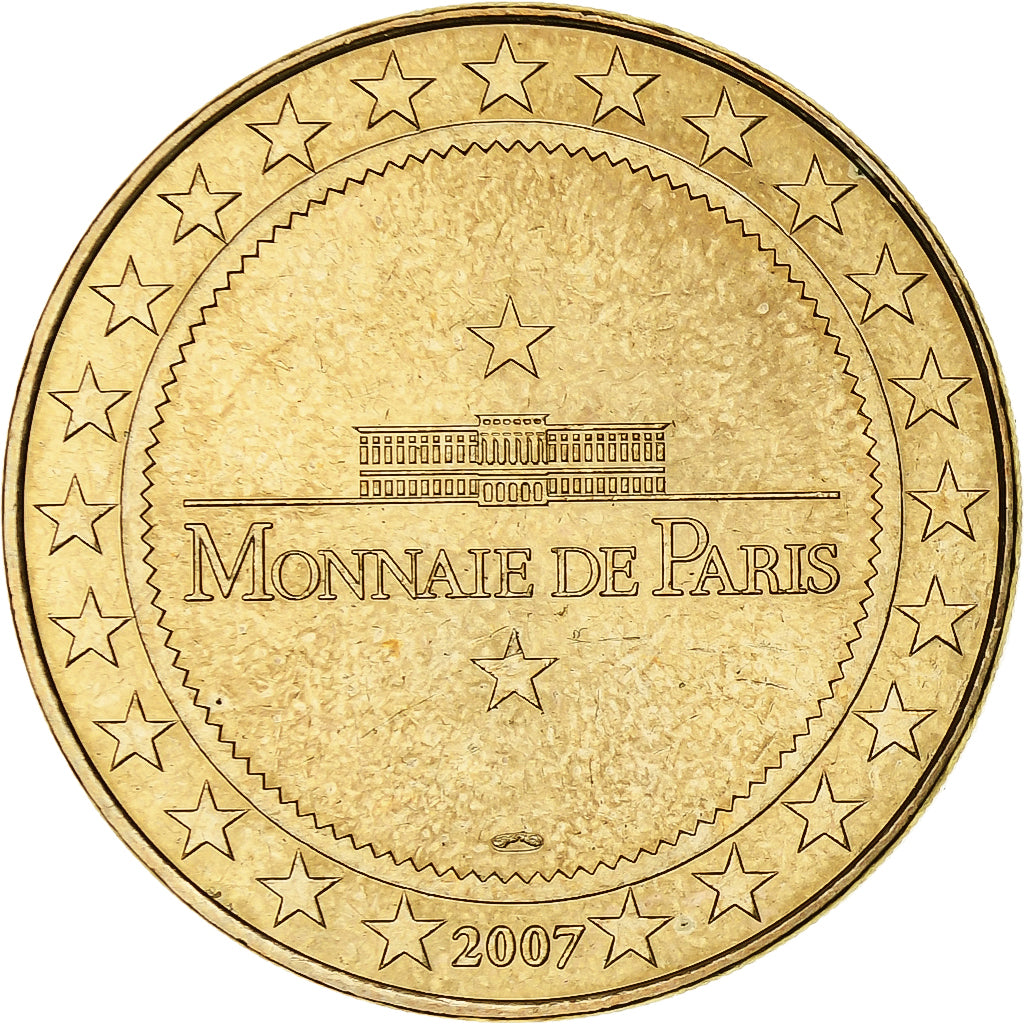 France, Tourist token, Rocher des aigles, Rocamadour, 2007, MDP, Nordic gold