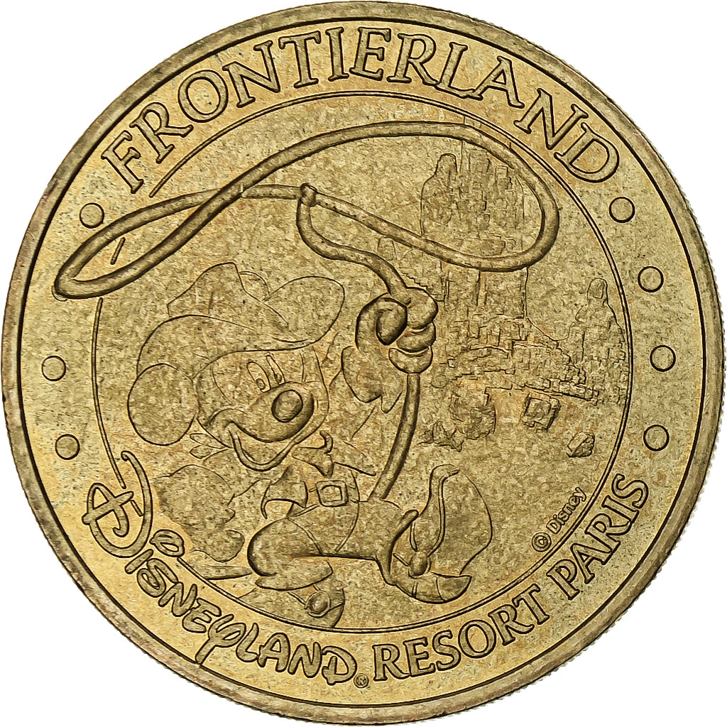 Francja, Tourist token, Disneyland Paris, 2004, MDP, Nordic gold, AU(55-58)