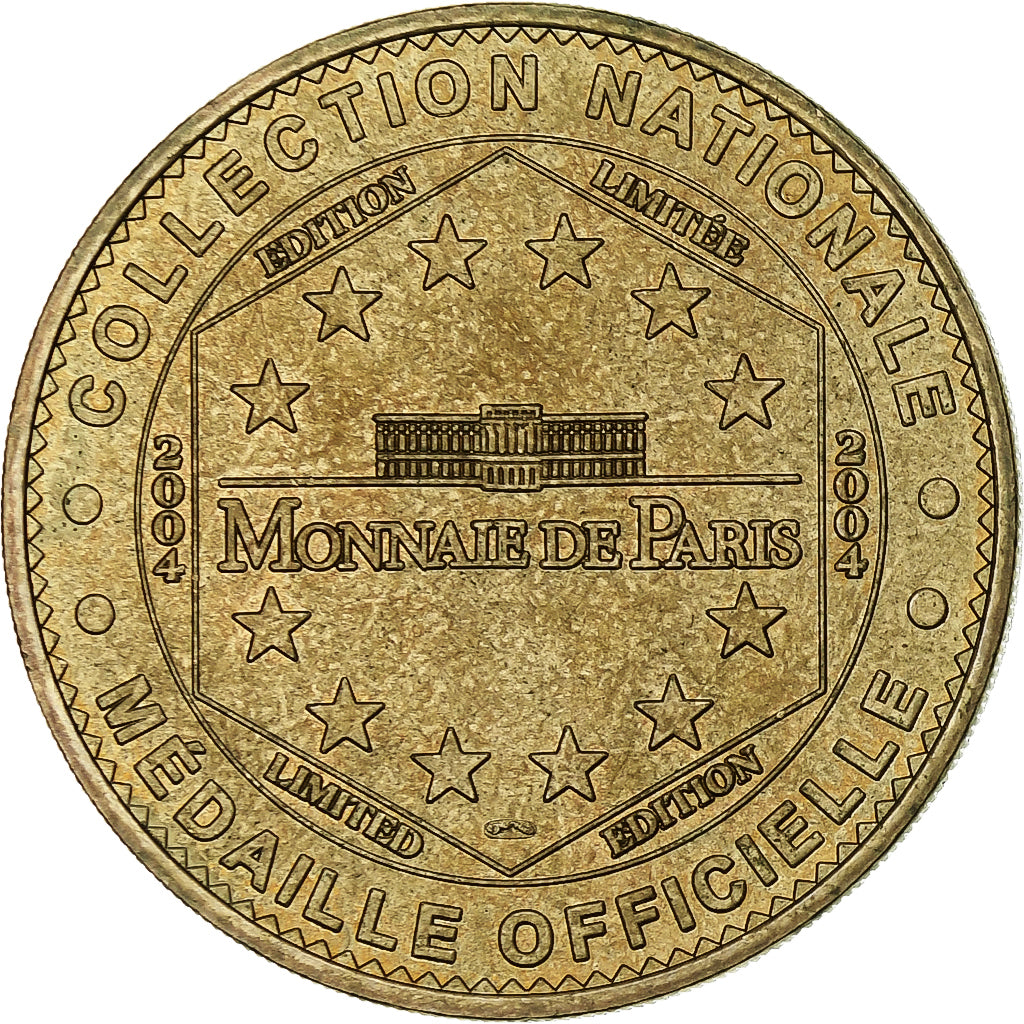 Francja, Tourist token, Disneyland Paris, 2004, MDP, Nordic gold, AU(55-58)