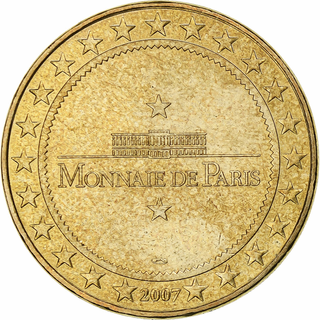 Frankreich, Tourist token, Disneyland Paris, 2007, MDP, Nordic gold, VZ+