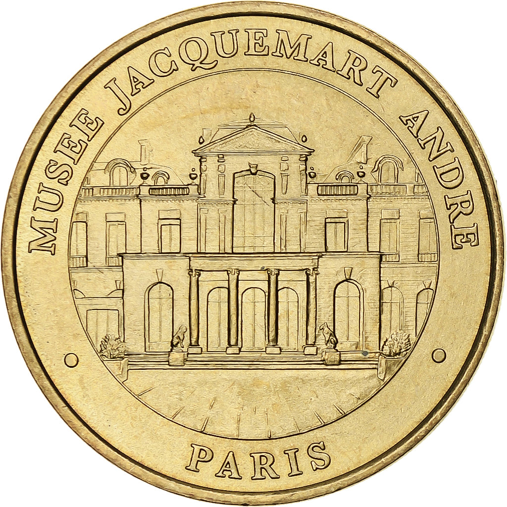 France, Tourist token, Musée Jacquemart André, MDP, Nordic gold, MS(63)