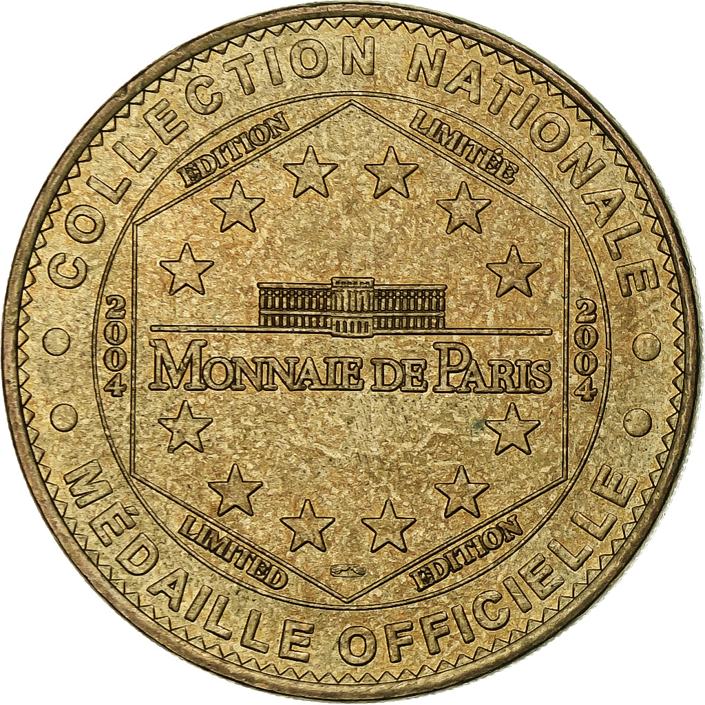 França, Tourist token, Disneyland Paris, 2004, MDP, Nordic gold, AU(55-58)
