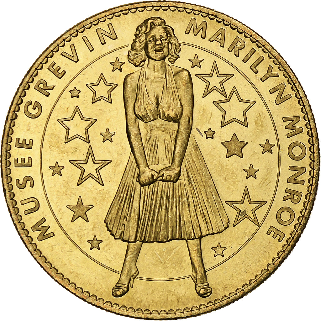 France, Tourist token, Musée Grévin, Marilyn Monroe, Arthus-Bertrand