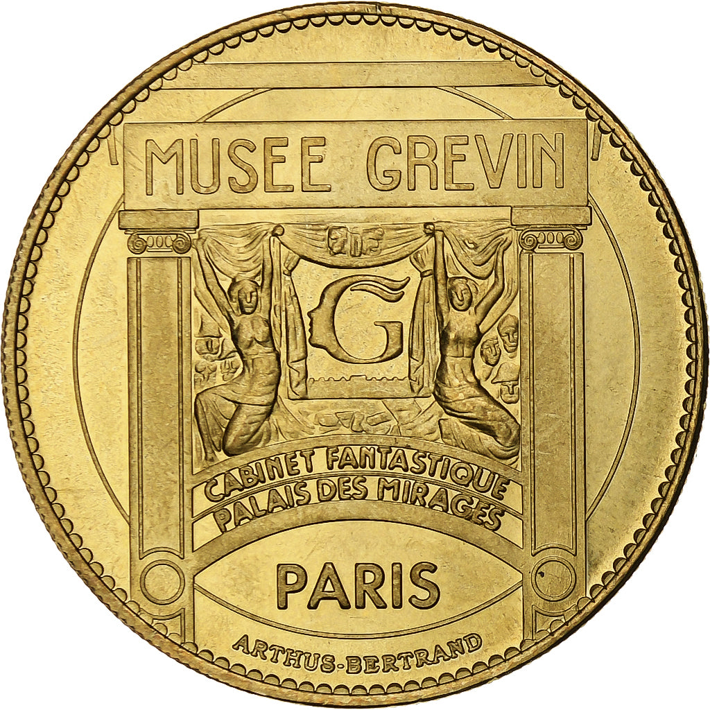 France, Tourist token, Musée Grévin, Charlie Chaplin, Arthus-Bertrand