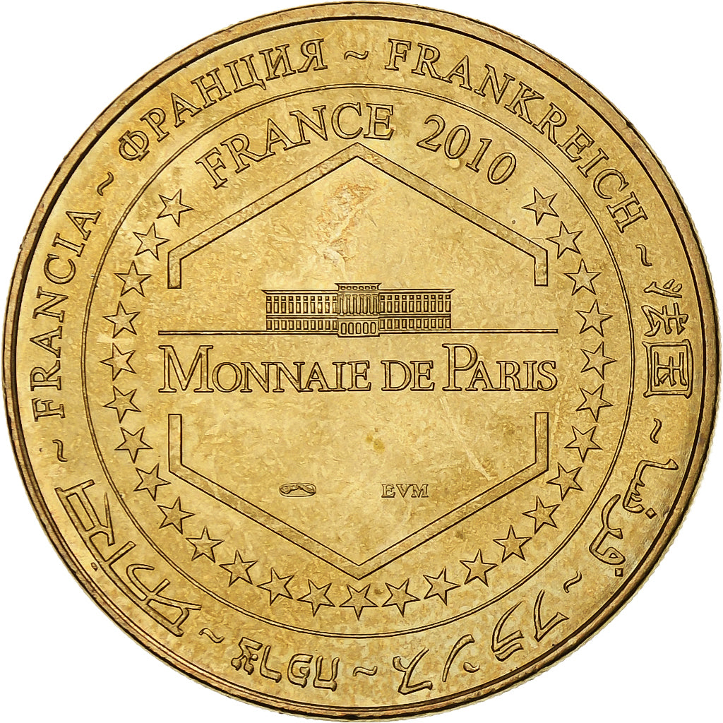 France, Tourist token, Le Vaisseau, Strasbourg, 2010, MDP, Nordic gold