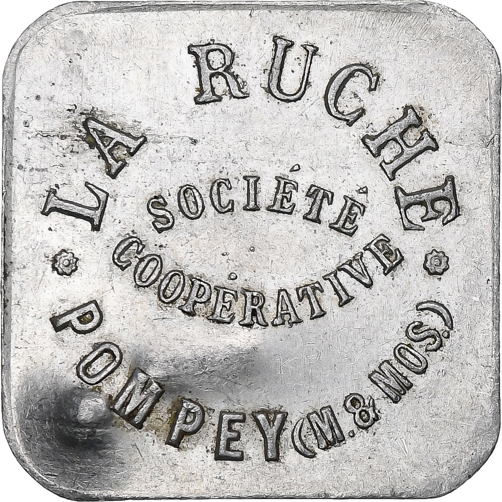 Francia, Société Coopérative La Ruche, 1 Franc, MBC, Aluminio, Elie:20.3