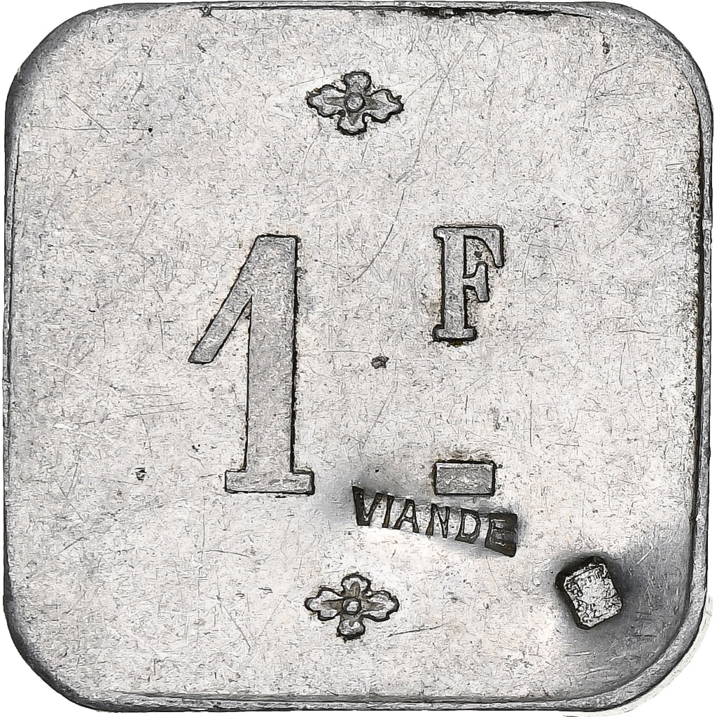 Francia, Société Coopérative La Ruche, 1 Franc, MBC, Aluminio, Elie:20.3