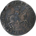 Paesi Bassi Spagnoli, ficha, Philip IV, 1638, Rame, BB