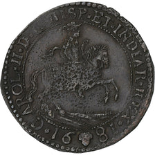 Spanish Netherlands, Token, Charles II, Alliance avec l’Angleterre, 1681