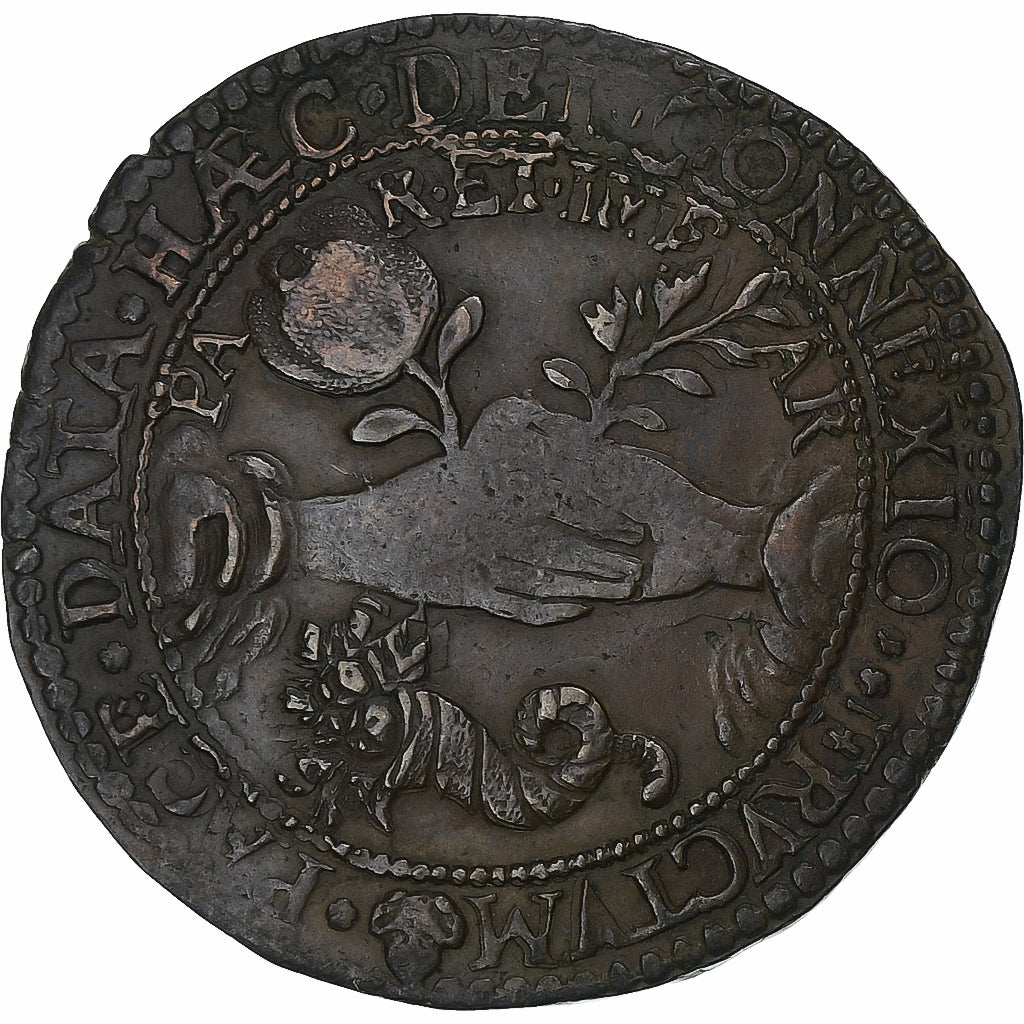 Spanish Netherlands, Token, Charles II, Alliance avec l’Angleterre, 1681