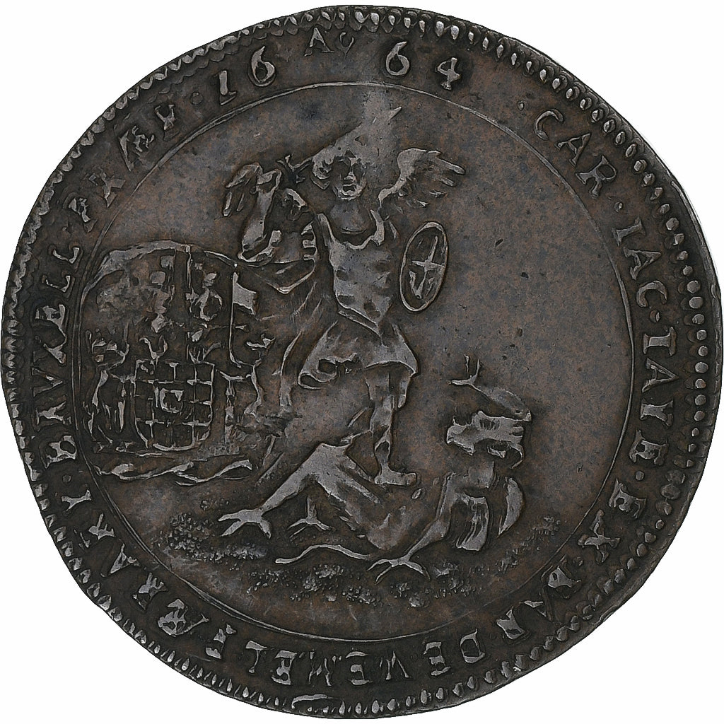 Países Baixos Espanhóis, Token, Bureau des Finances de Bruxelles, 1664