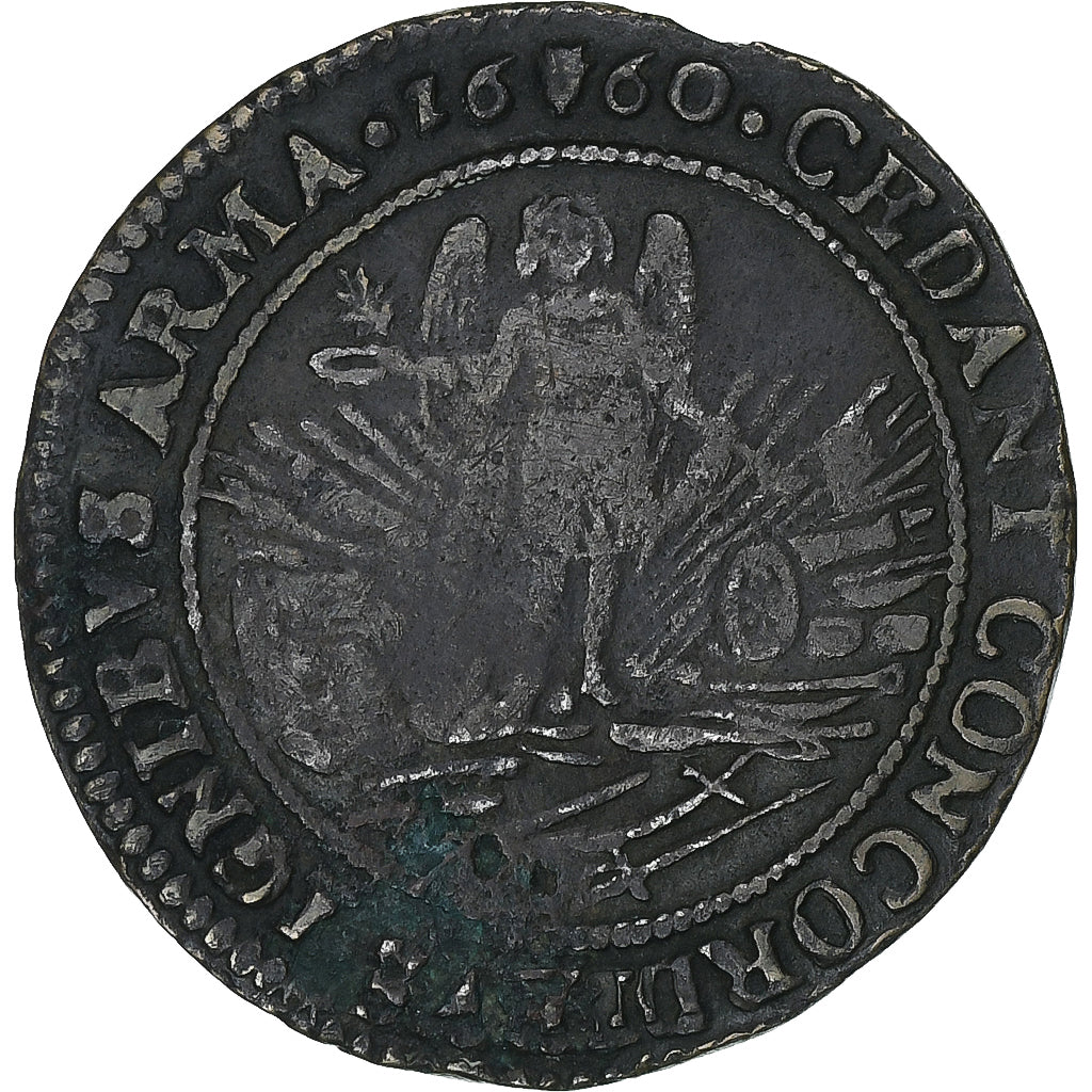 Lage Spaanse landen, Token, Philip IV, Paix entre France et Espagne, 1660