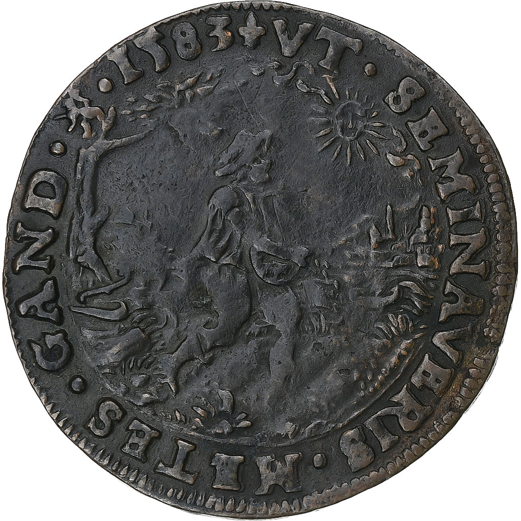 Spanish Netherlands, Token, Échec de l'attaque du duc d'Anjou, 1681, Bruges