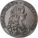 Spanische Niederlande, betaalpenning, Charles II, mariage du roi, Kupfer, SS+