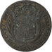 France, Token, Marie-Thérèse, Trésorerie de la reine, 1663, Copper