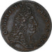 Frankrijk, Token, Louis XIV, Hollande et Belgique, Koper, ZF+, Feuardent:14559