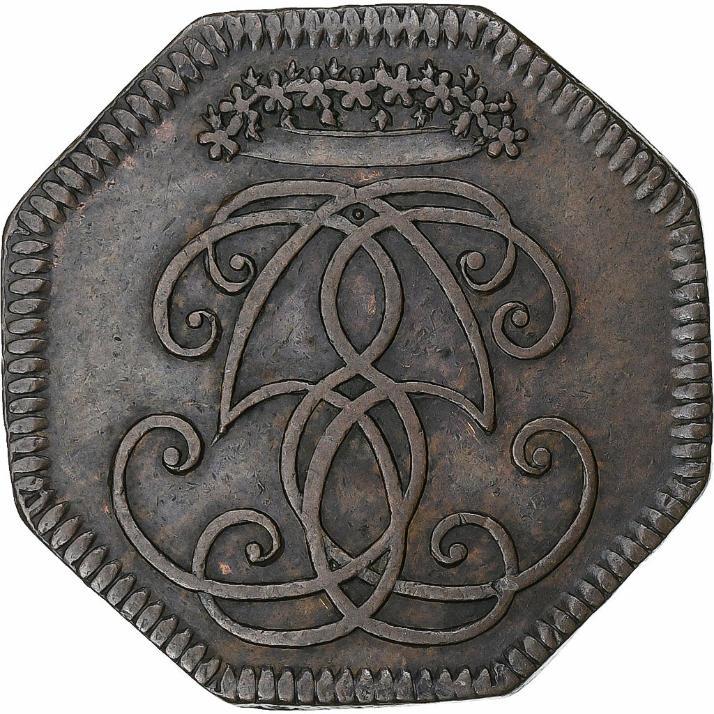 France, Token, Marie-Madeleine Le Mercier, Copper, AU(50-53)
