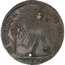 France, Token, 1700, Copper, EF(40-45), Feuardent:12819