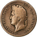 French colonies, Louis-Philippe, 10 Centimes, 1844, Paris, Bronze, VF(20-25)
