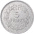 Francia, 5 Francs, Lavrillier, 1947, Beaumont-Le-Roger, Aluminio, MBC+